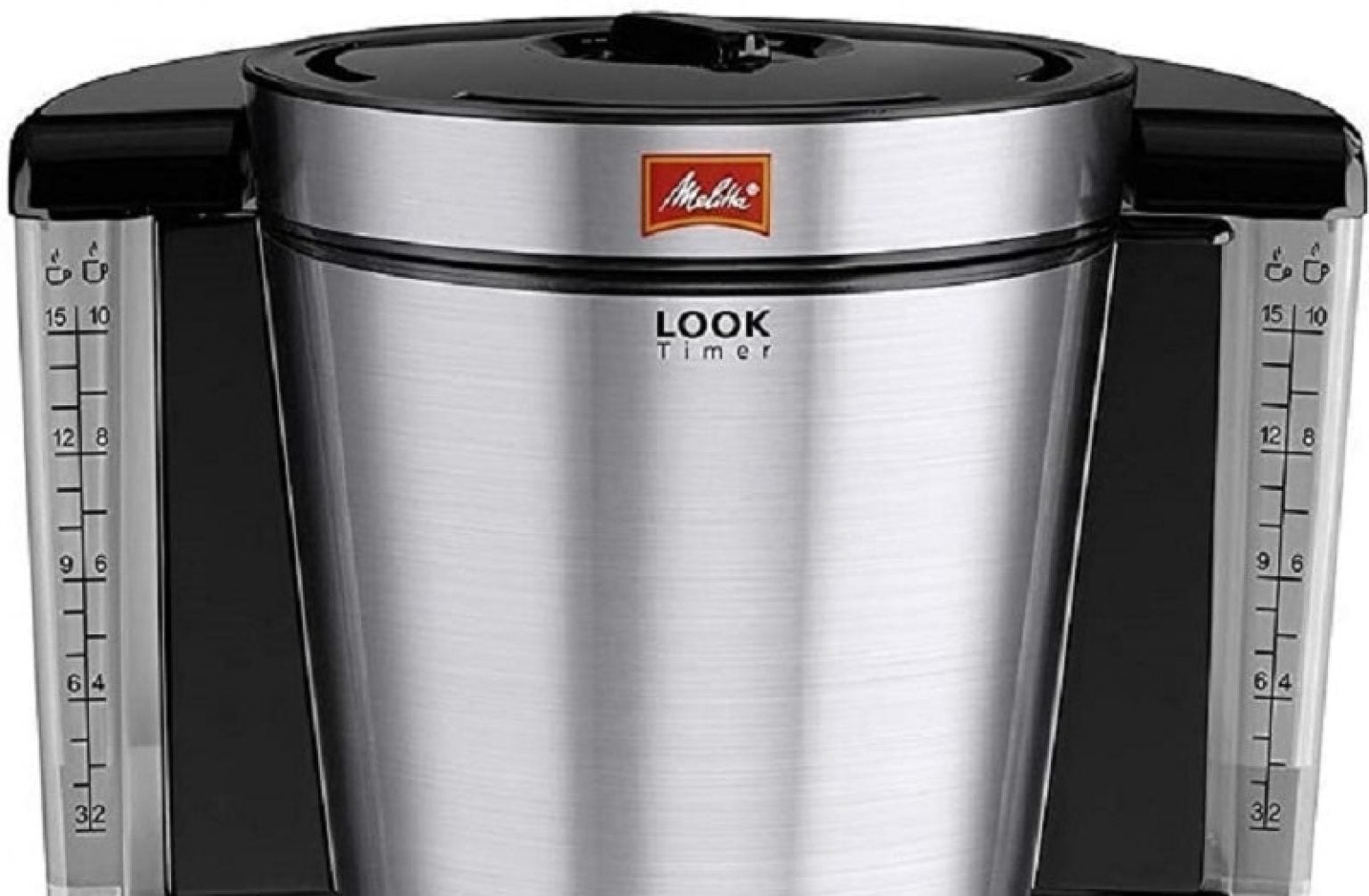 Cafetière Filtre Melitta LOOK Therm Timer - 1,25L Programmable - AromaSelector - Verseuse Isotherme