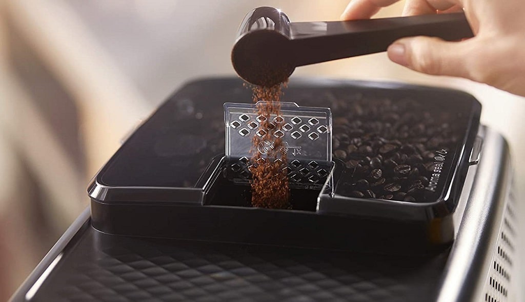 Trappe pour café moulu de la Philips LatteGo Série 3200